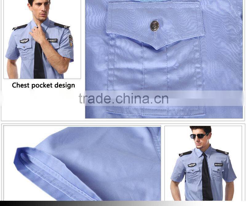 Cheap Security Shirt Uniform,Customize Security Guard Uniform Shirts