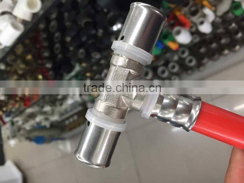 Brass compression fittings male threaded elbow/1216mm brass elbow for pex/al/pex pipes