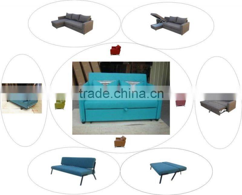 2014 hot selling function fabric sofa