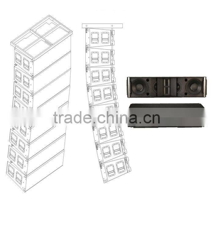 line array speaker box