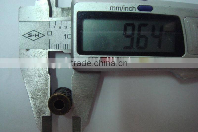 2013 fashion 13mm*9.5mm antique engrave bell stopper