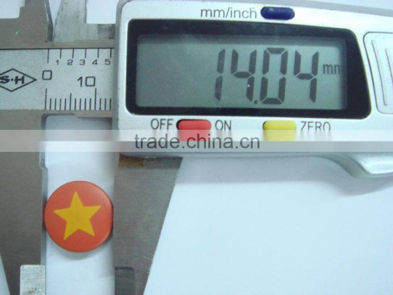 12mm metal brass four part custom easy snap button