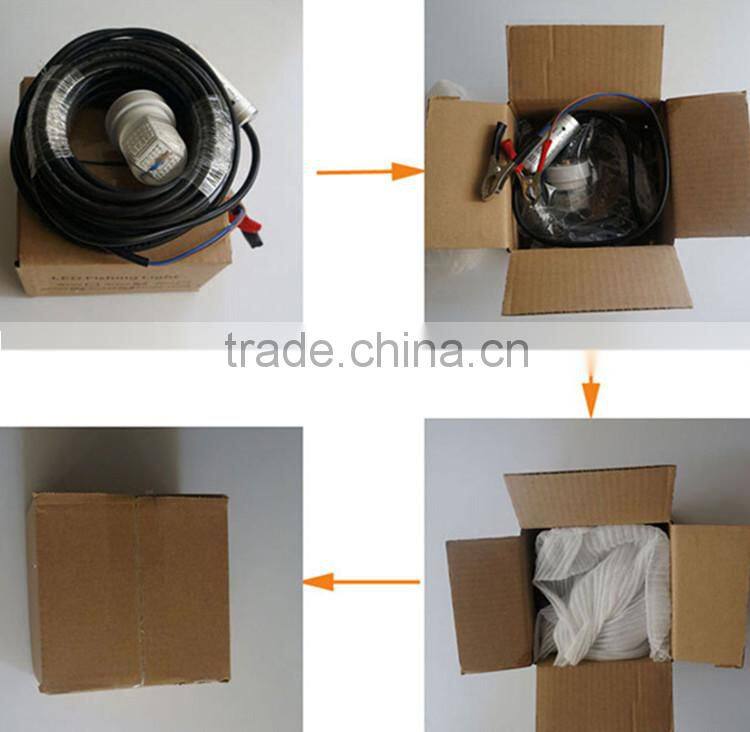 18W squid LED submersible fishing light bait lure light fishing tackle