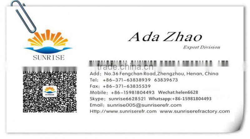 Glass kiln refractory zircon refractory bricks