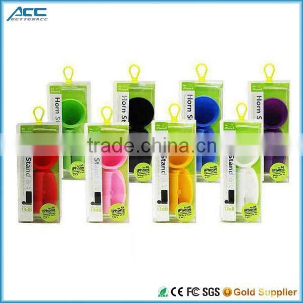 New Style Silicone Speaker for iPhone 4,4S,5,5S,6