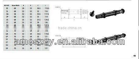 high quality MTB or road bicycle part bottom brackets