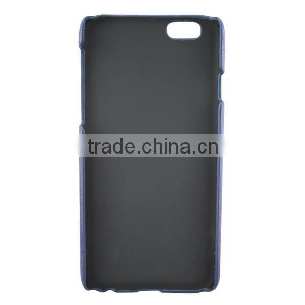 Genuine leather flip cover clear case for galaxy s6