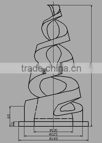 SiC Industrial Spiral Nozzles (RBSiC Material)