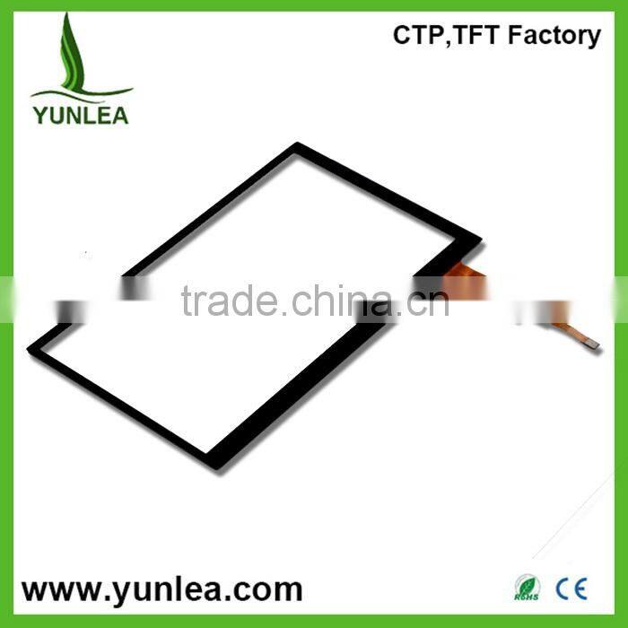 2015 hottest 50 pins 7" touch industrial capacitive touch lcd panel