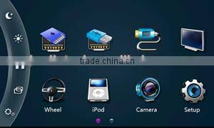 double din car radio dvd player gps navigation multimedia system for chevrolet captiva