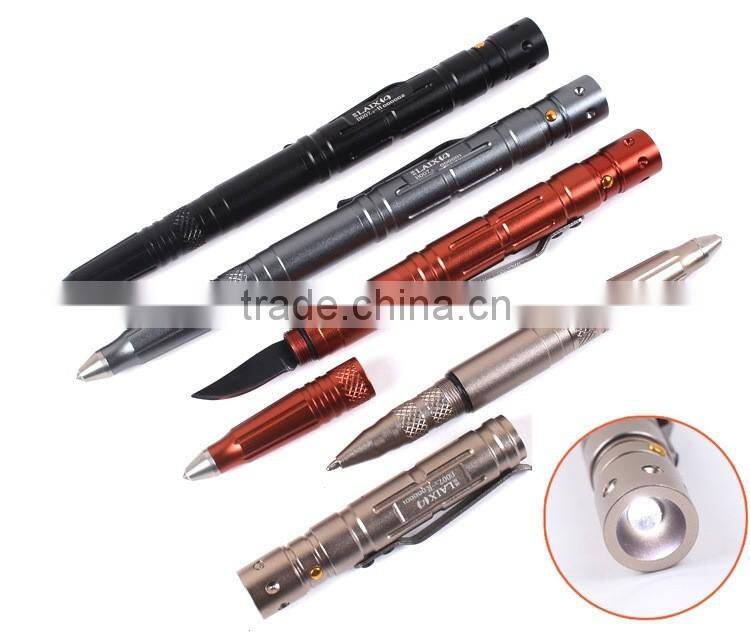2016 tactical pen with flashlight