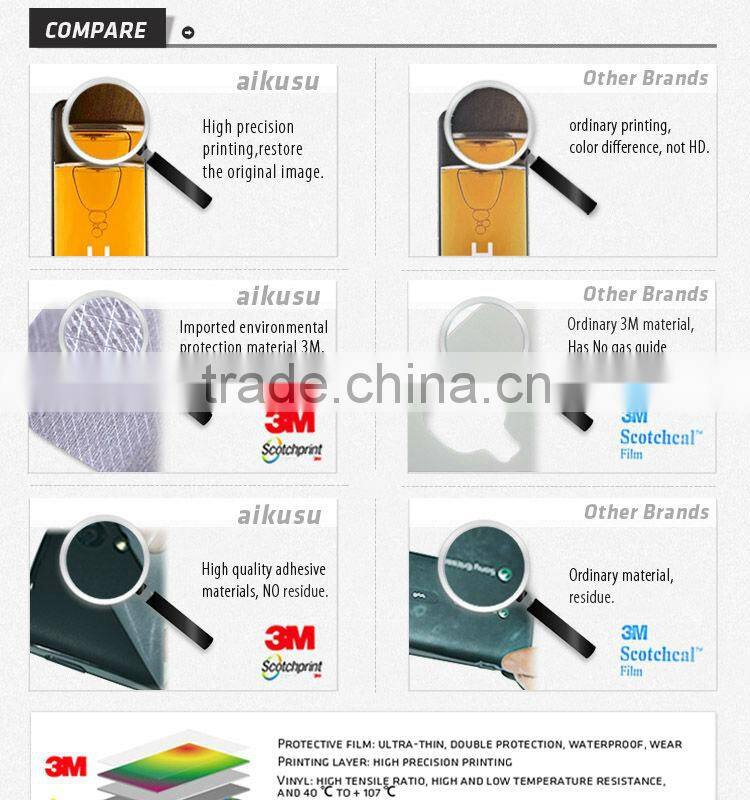 New design leather sticker for iphone 4