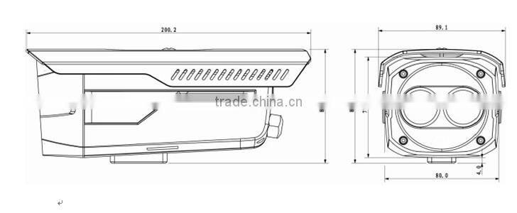 Cheap Price 1.3Megapixel 720P Water-proof IR IP66 HDCVI CCTV Camera