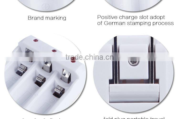 2016 Factory Price Portable Car Charger 3S AA/AAA/ Ni-CD M8 Rapid Battery Charger