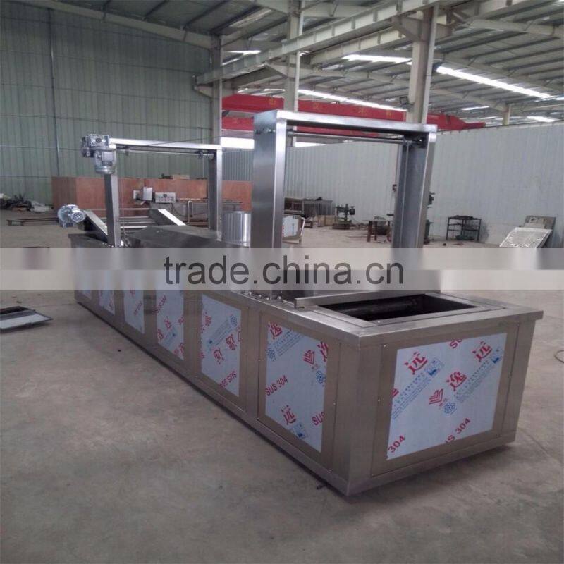 automatic potato chips frying machine
