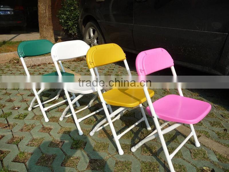 Plastic children's folding chair