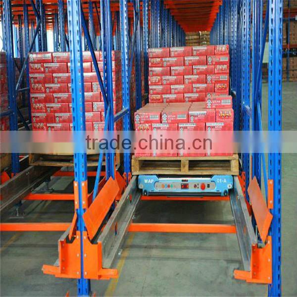 Popular High Density Adjustable Automatic Radio Shuttle Racking