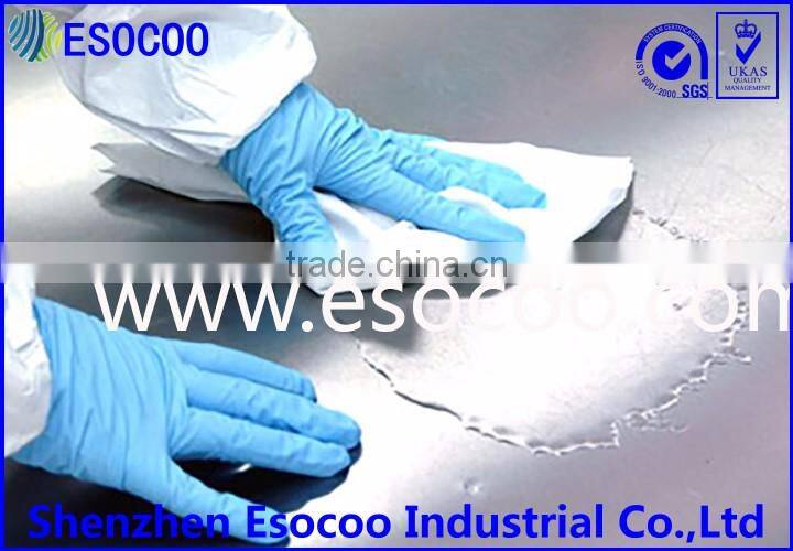 non woven fabric plain clean room wiper paper