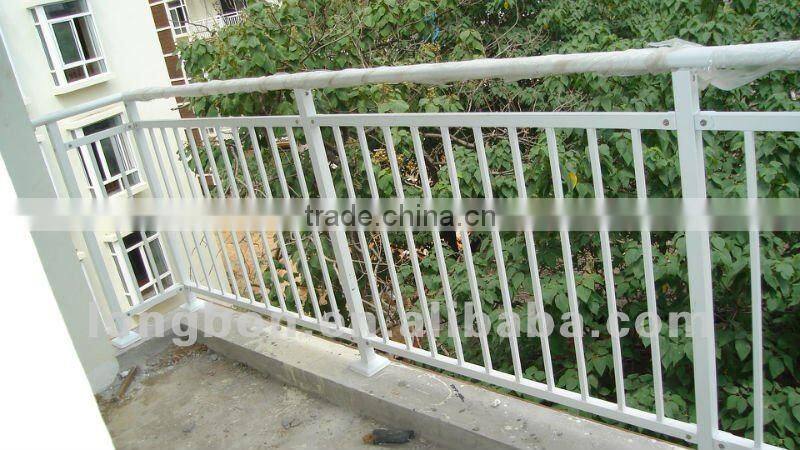 2015 Top-selling indoor galvanized steel balcony fence