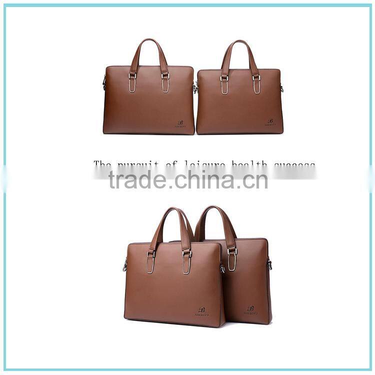Wholesale high quality genuine leather briefcase for man in Ailibaba