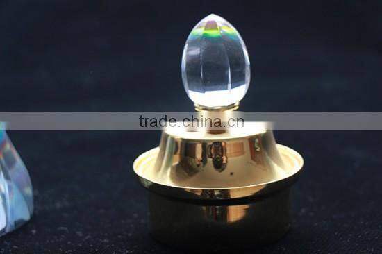 Custom K9 Crystal Incense Burner Home Decoration