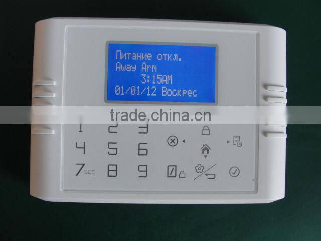 Advanced GSM sistema ALRM & Italy market suitable GSM+PSTN home alarm