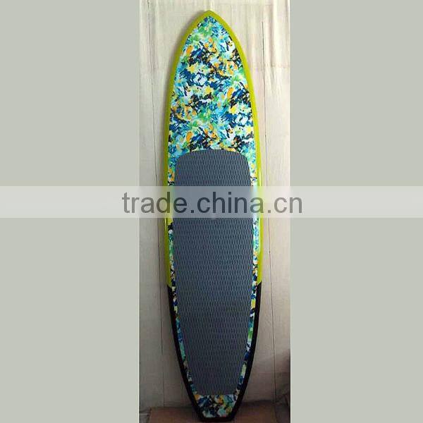 Professional colorful painting sup surfboard