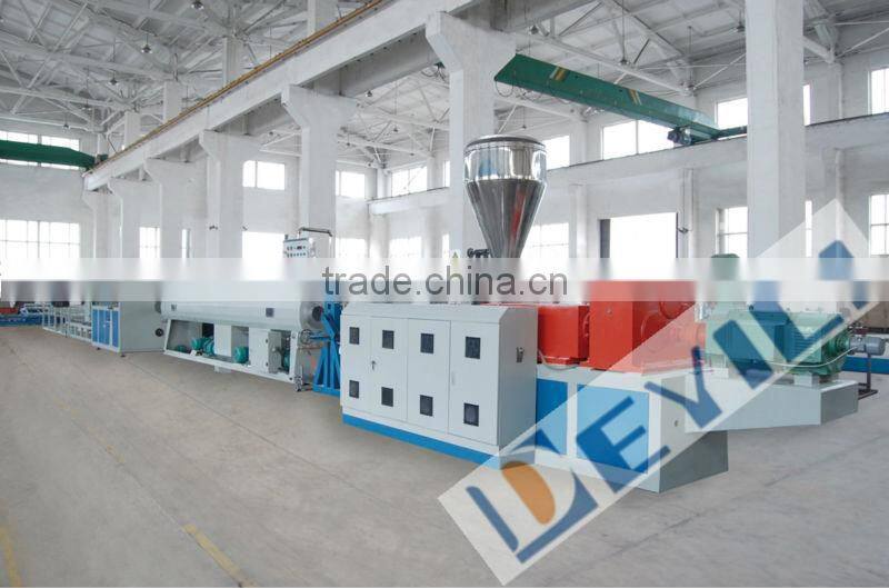Plastic UPVC Pipe Extrusion Production Line