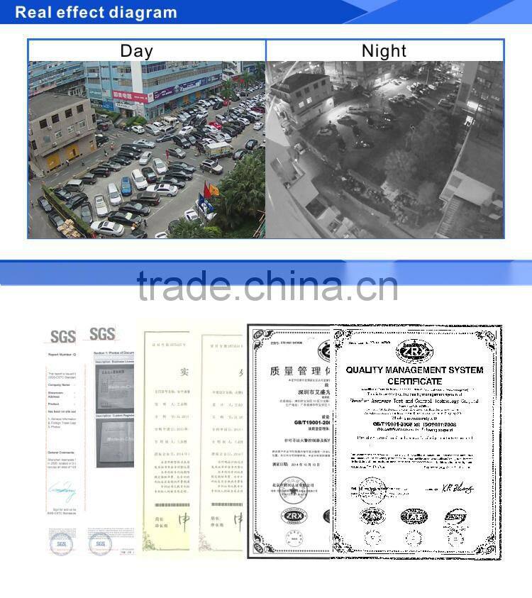 H.264 Outdoor IR 100M HD 720P 1Megapixel HD Bullet IP Camera