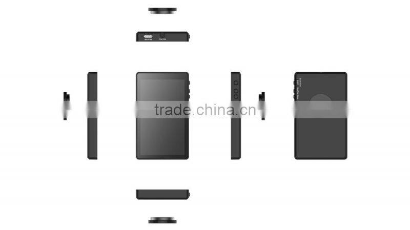 Wearable Video Name Tag Video Badge TFT LCD LCM Anti Scratch Screen 8-10hrs Display 4GB Memory 3'' large Screen