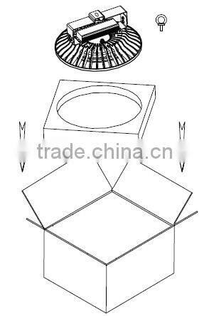 The latest inventions ufo led high bay light with good quality best price housing for led high bay light well
