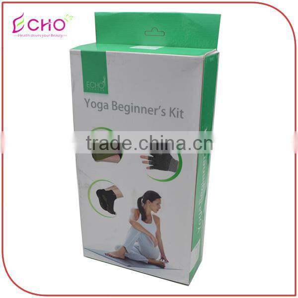 Fitness Yoga Beginner's Kit with Gloves Socks and yoga resistance band set