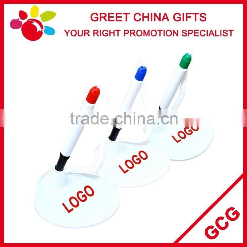 Cheap Promotional Customized Advertising Logo Ball Point Pen with Painted Rubber Grip