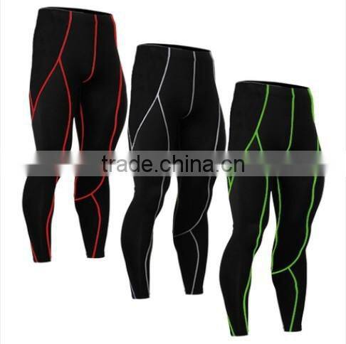 2016 Men Fitness Wear Running Tights Compression Tights Fitness Tights