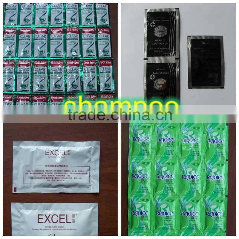 multi lanes shampoo/hair gel / hand washing/ liquid soap / sanitizer packing machine