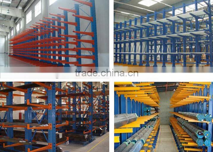 China cantilever racking for steel sheet storage manufacturer