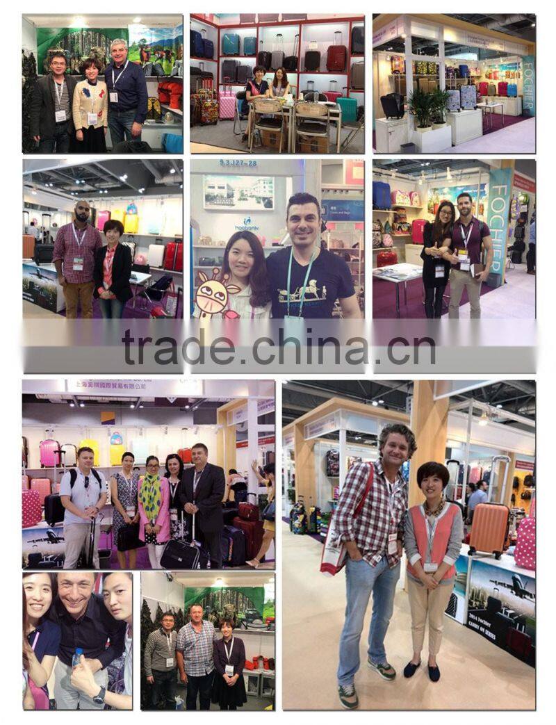 Woman and Man Travel Soft Polo Fashion Luggage Bags Trolley