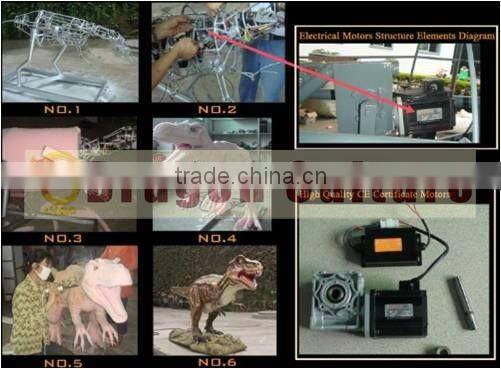 2014 great quality life size large dinosaur waterproof and fireproof with low price