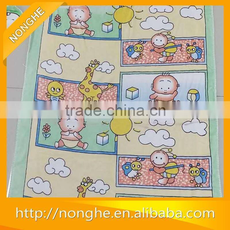 Hot selling!!! Cheap Price animal head plush baby blanket