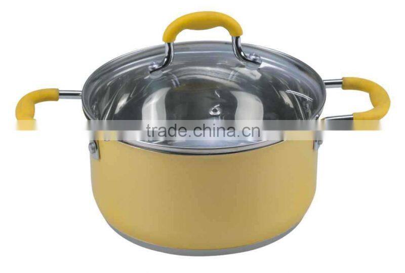 wholesale stainless steel precise heat cookware /professional cookware