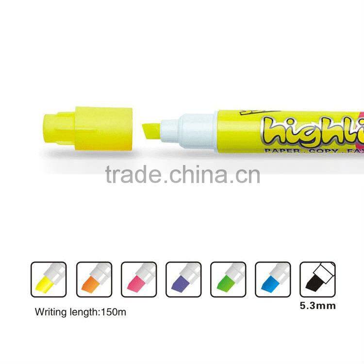 Double sides fluorescent highlighter marker item 525