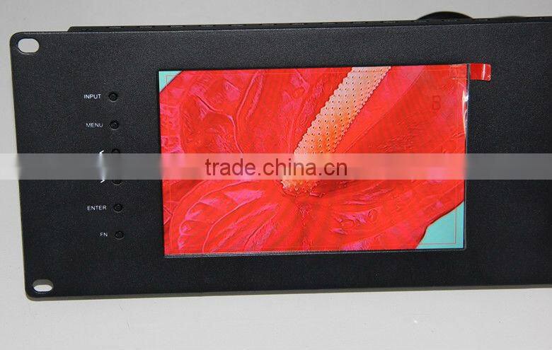 Lilliput 7" IPS Rack Mount Audio Monitor With HD-SDI Input