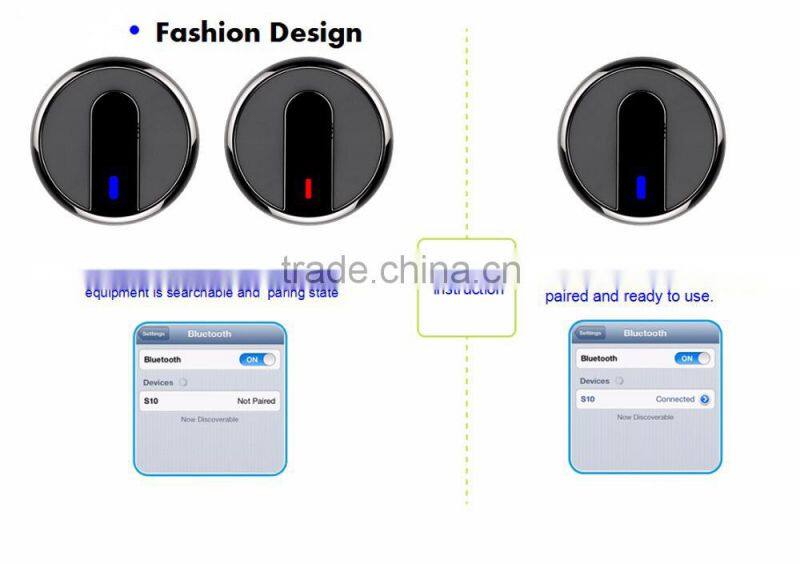 2015 new product Fragance Bluetooth 4.0 Ear Usb car charger 5V 2.4A quick charge