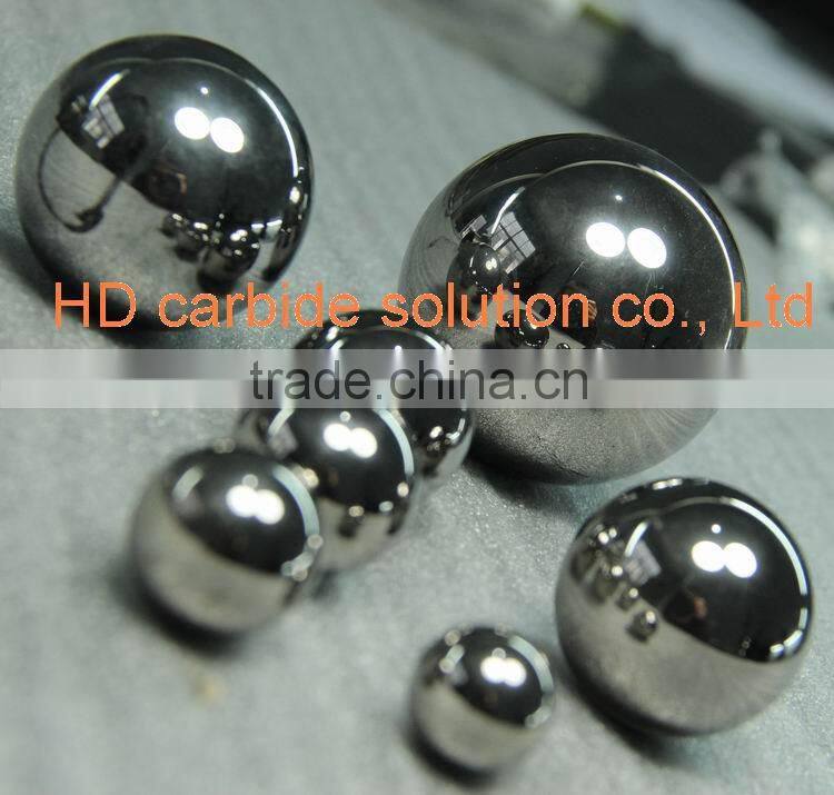 YG6 (WC -Co) Carbide Tungsten Balls For Valve , Bearing