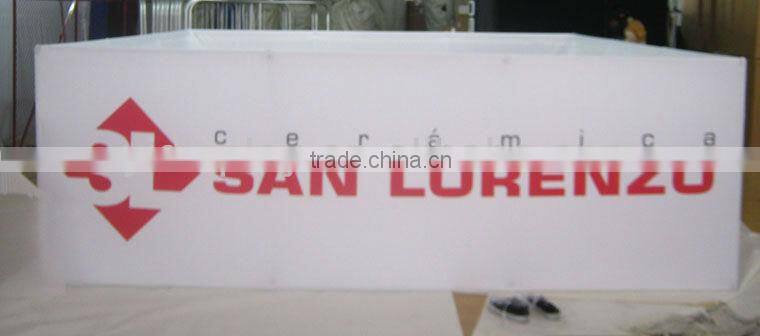 YIDISPLAY Custom Printing Hanging Four Side Display Stand