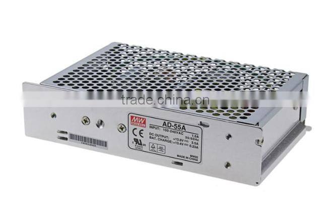 UL approved Meanwell ad-55 series,ad-55a 55w 12v uninterrupted power supply