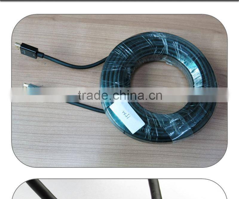 High performance 15m 30AWG RedMere HDMI Cable with gold plated connector