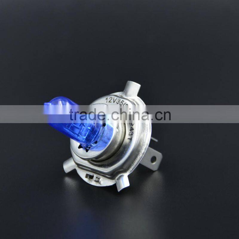 Auto lamp H4 P43T 35W/55W/100W 12V Super White Light Halogen bulb headlight