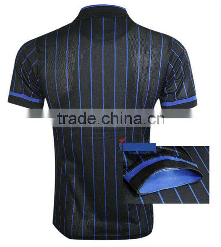 100% polyester custom team soccer jersey / football jersey with dry fit for wholesale