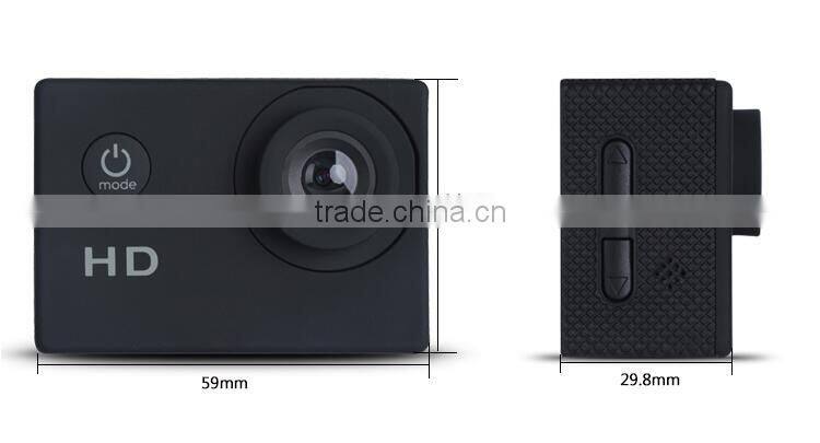 HD 720P Wifi Action Camera Waterproof Sports DV Camera
